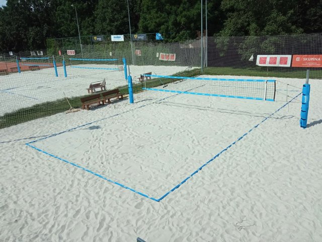 Venkovní areál Beachvolejbalu